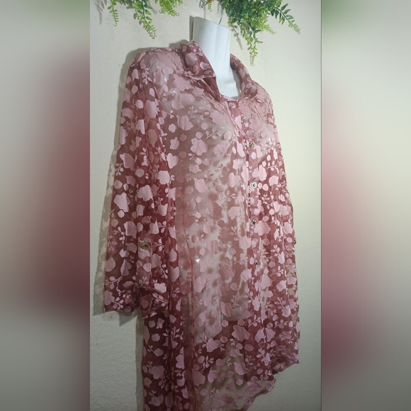 Siren Lily Rose Floral Blouse - Picture 4 of 9